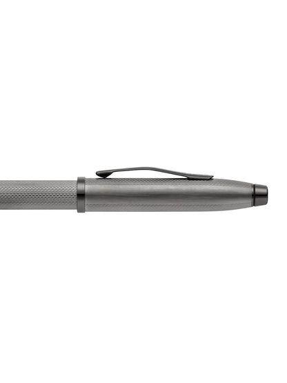 Cross 85WG-172 Century II Polished Grey Engraved Pattern Roller Pen