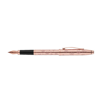 Cross 86WG-169 Cent II Tr Cherry Blossom Red GT M Fountain Pen