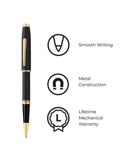 Cross 665-11 Coventry Black Lacquer GT Roller Pen