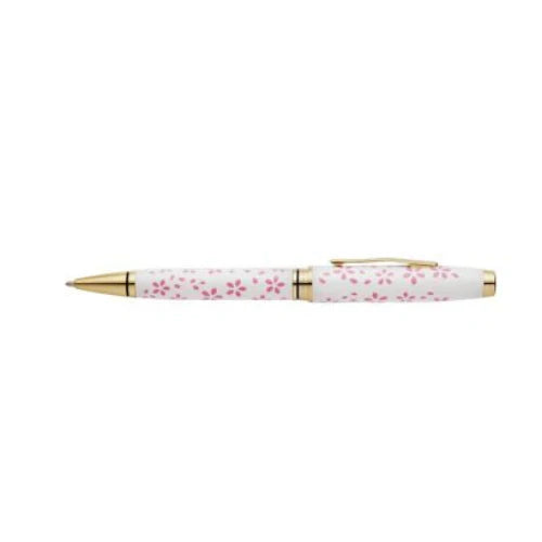 Cross 662-15 Coventry White Cherry Blossom Ball Pen