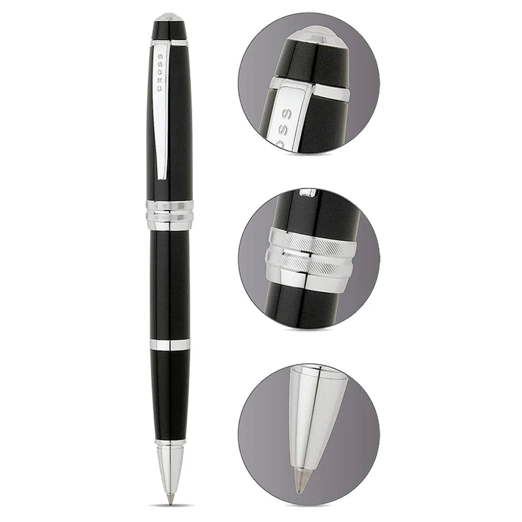 Cross 455-7 Bailey Black CT Roller Pen