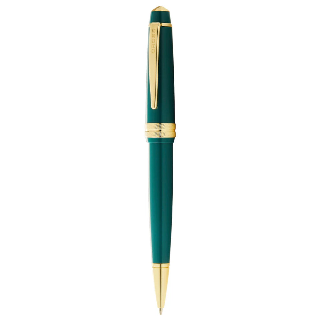 Cross 742-12 Bailey Light Green Gold Trim Ball Pen