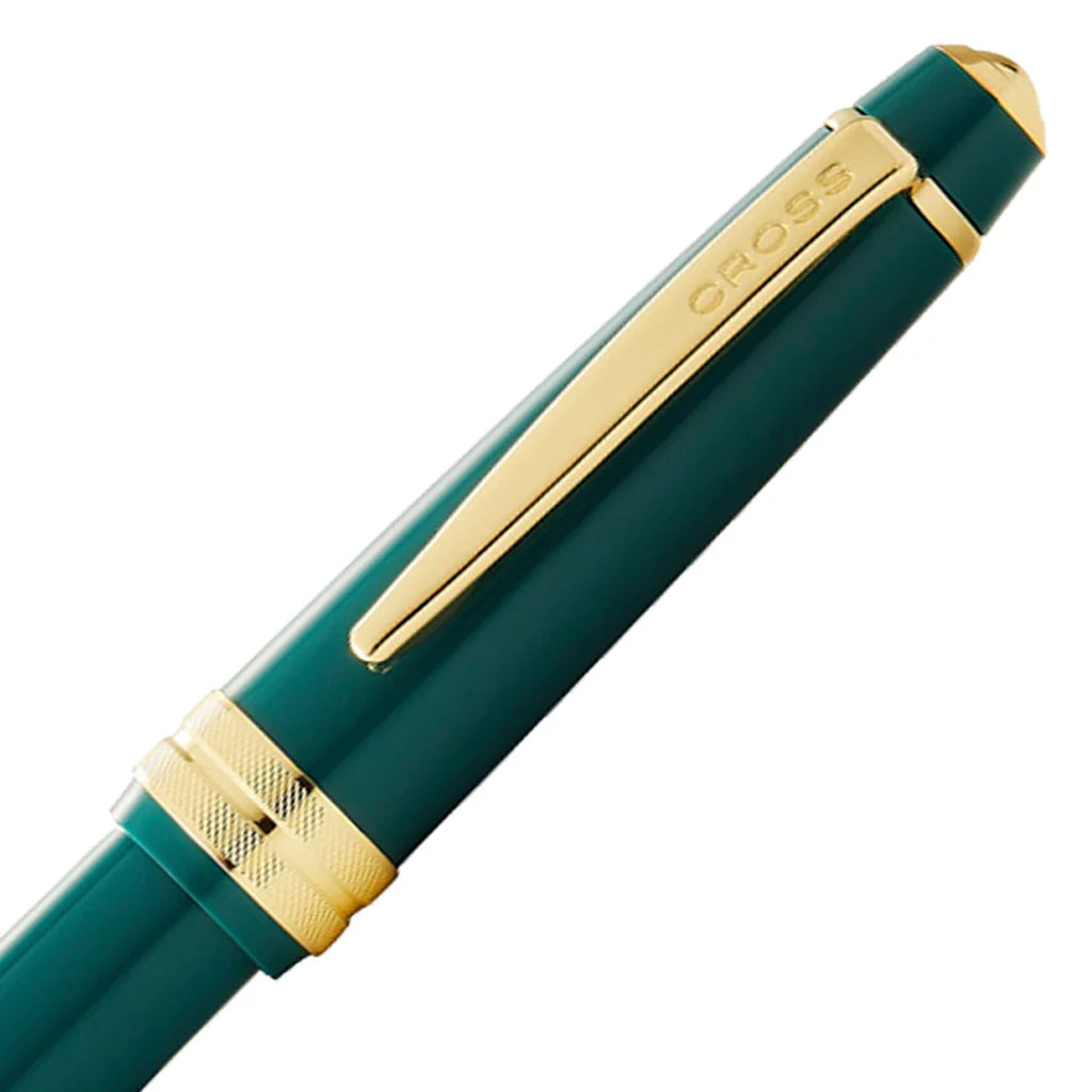 Cross 745-12 Bailey Light Green Gold Trim Roller Pen