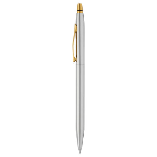 Cross 622-122 Click Chrome With Gold Ball Pen