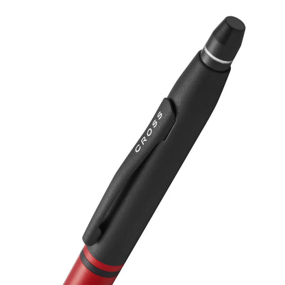 Cross 622-125 Click Metalic Red With Black Ball Pen