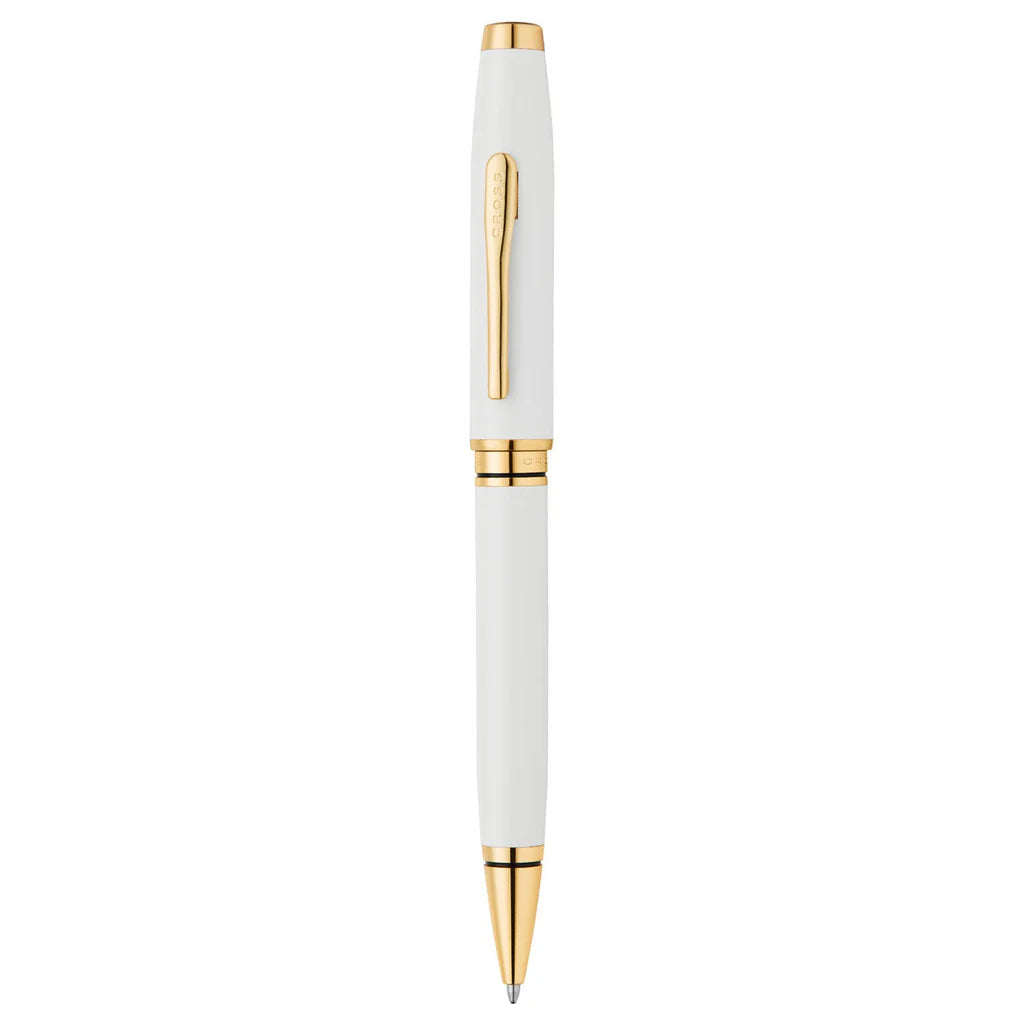 Cross 662-13 Coventry White Lacque GT Ball Pen