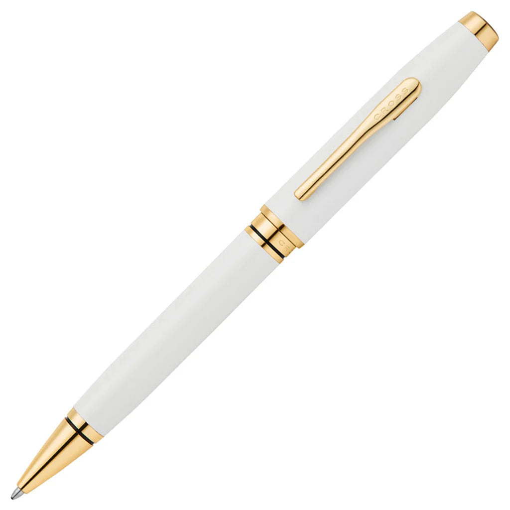 Cross 662-13 Coventry White Lacque GT Ball Pen