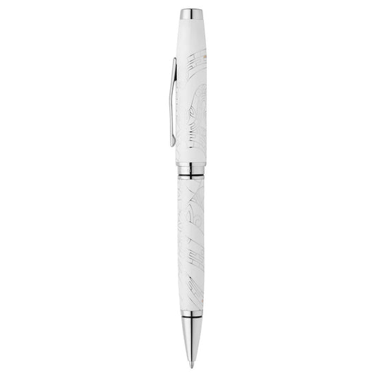 Cross 662-16 Coventry Zodiac Year Of Snake White Ball Pen