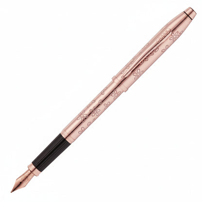 Cross 86WG-169 Cent II Tr Cherry Blossom Red GT M Fountain Pen