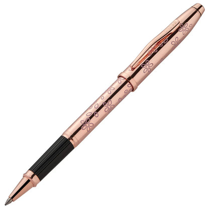 Cross 85WG-169 Century II Cherry Blossom Rose Gold  GT Roller Pen