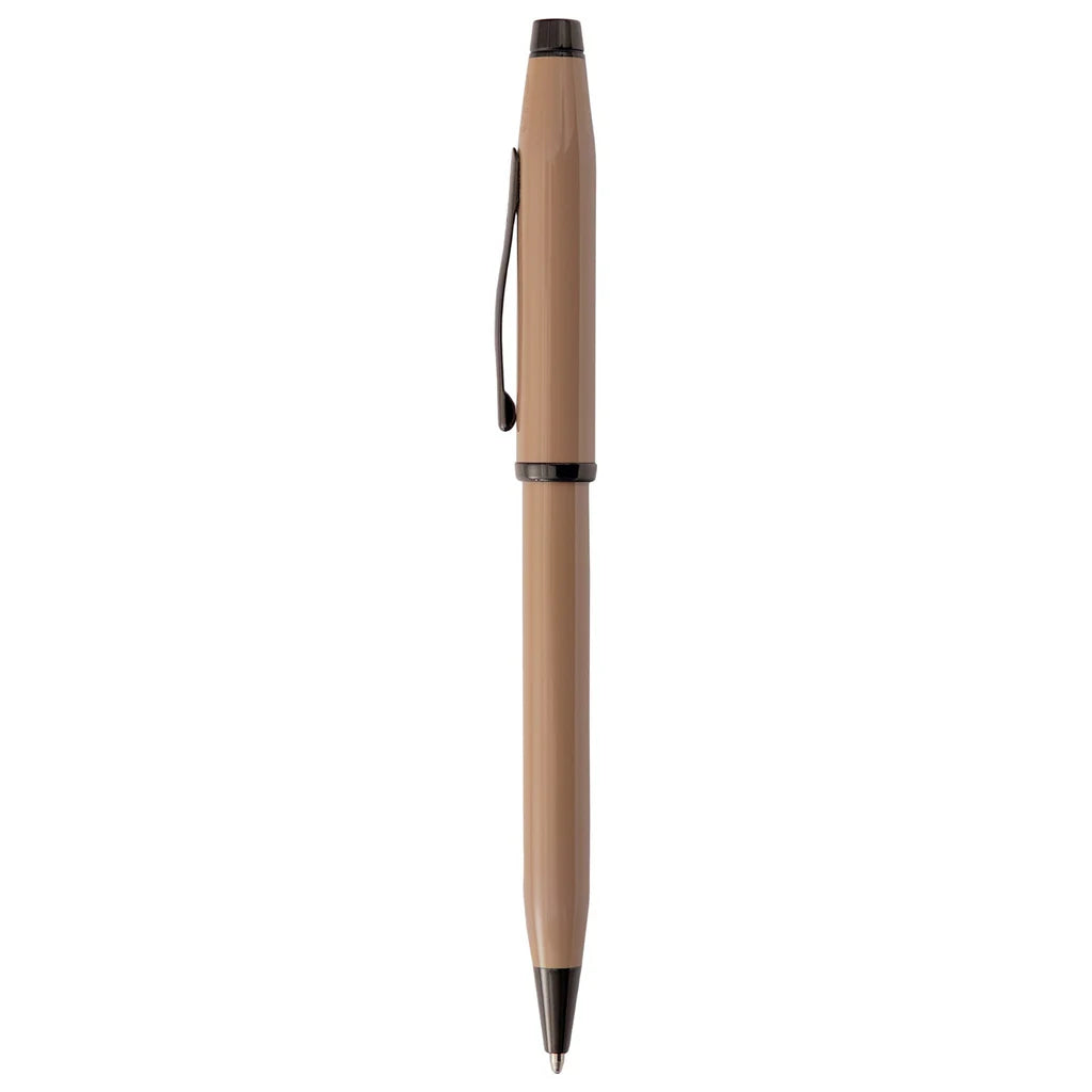Cross 82WG-166 Cent II Earty Beige With Black PVD Ball Pen