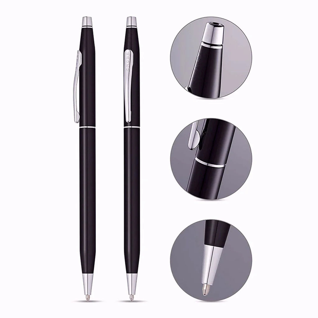 Cross 82-77 Century Black Lacquer Ball Pen