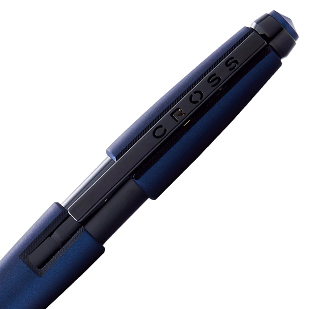 Cross 555-12 Edge Blue Matte Roller Pen