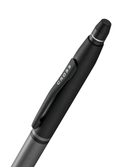 Cross 622-127 Click Satin Grey With Black Ball Pen