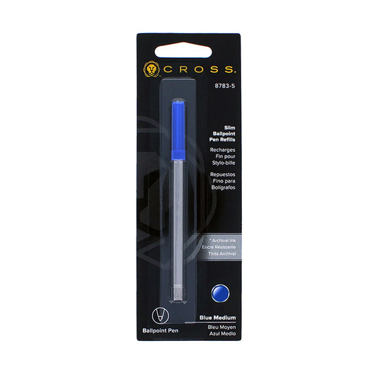 Cross 8783-5 Slim Blue Ball Pen Refill