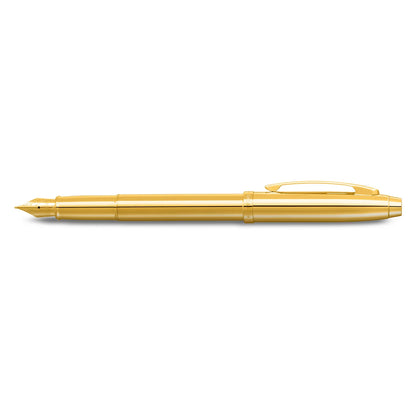 Sheaffer 9372 Gold Fountain Pen Medium Nib