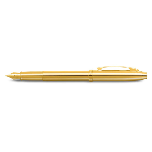 Sheaffer 9372 Gold Fountain Pen Medium Nib