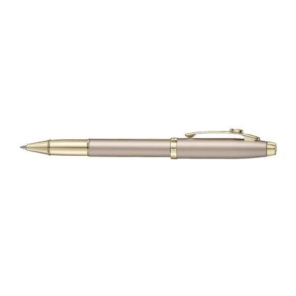 Sheaffer 9377 EIP Champagne Gold Bow Emblem Roller Pen