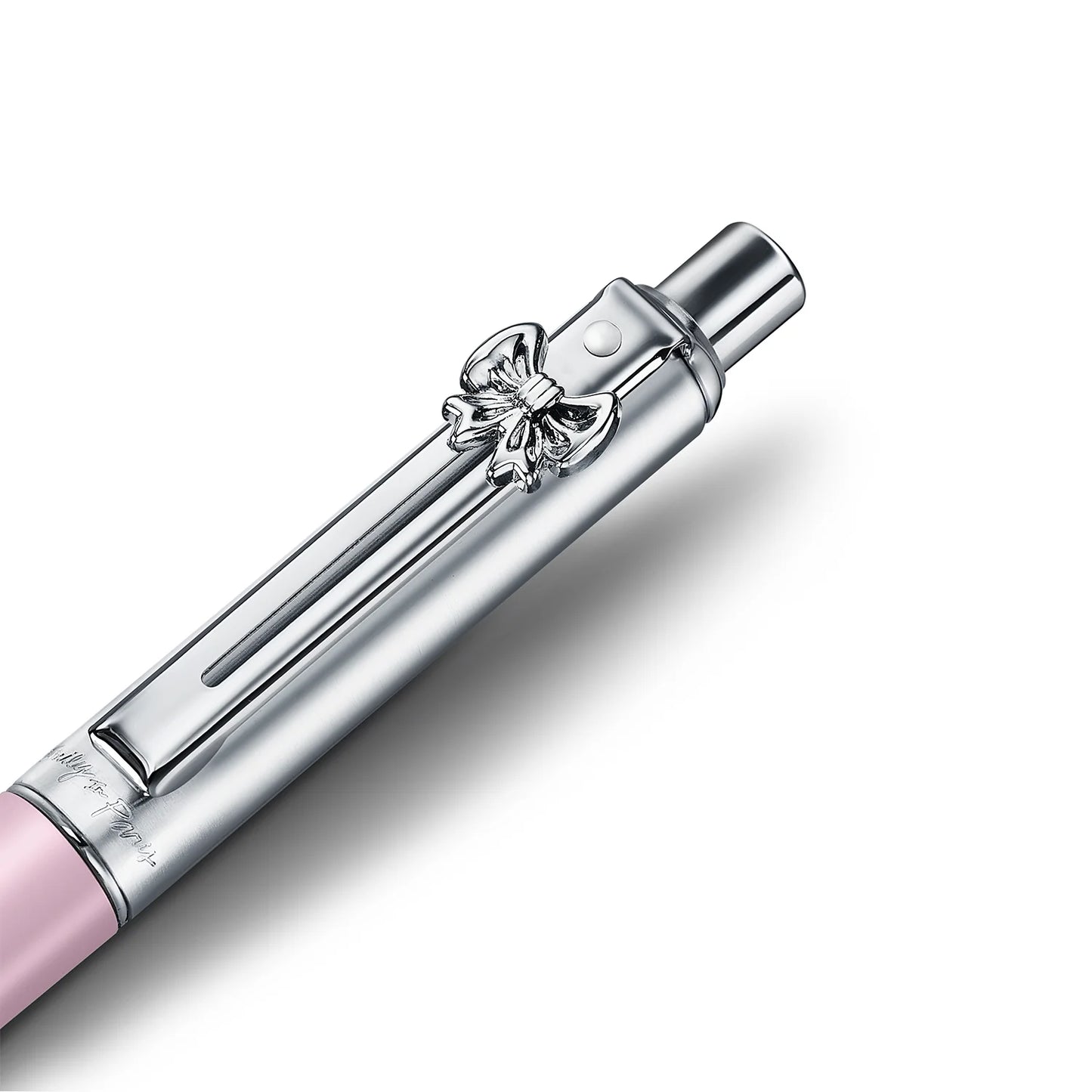 Sheaffer 321 Sentinel EIP Mt Pink Ball Pen Bow Emblem Ball Pen