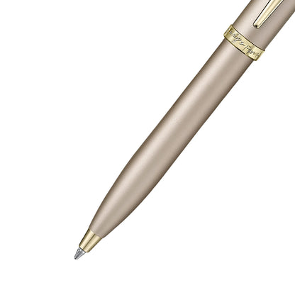 Sheaffer 9377Ball Pen EIP Champagne Gold Bow Emblem Ball Pen