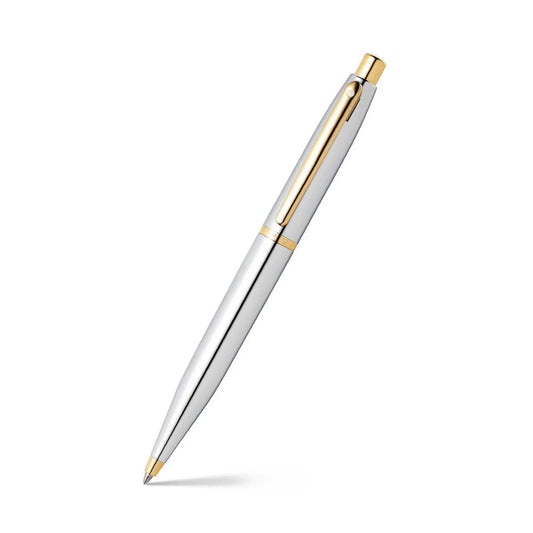 Sheaffer 9422Ball Pen VFM Polished Chrome Gold Ball Pen