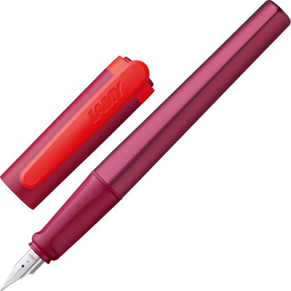 Lamy 0B7M Nexx Multi Red M Fountian Pen Medium