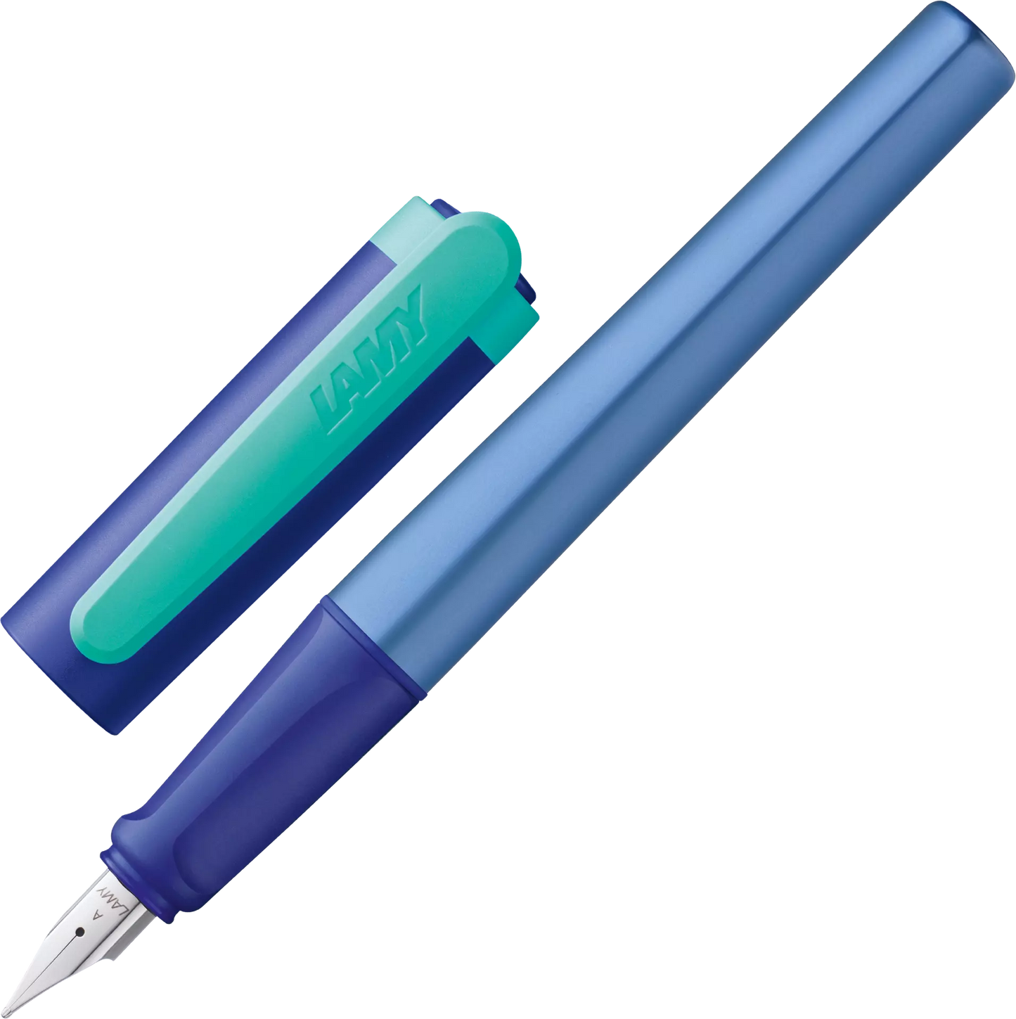 Lamy 0B8M Nexx Multi Blue M Fountian Pen Medium