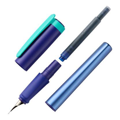 Lamy 0B8M Nexx Multi Blue M Fountian Pen Medium