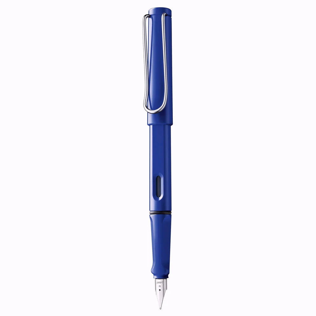 Lamy 014M Safari Blue Medium Fountain Pen Medium
