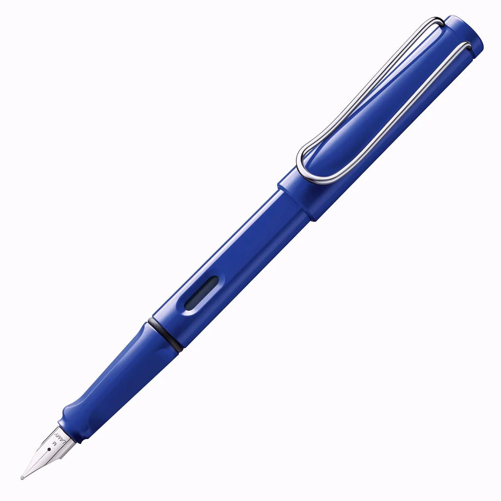 Lamy 014M Safari Blue Medium Fountain Pen Medium