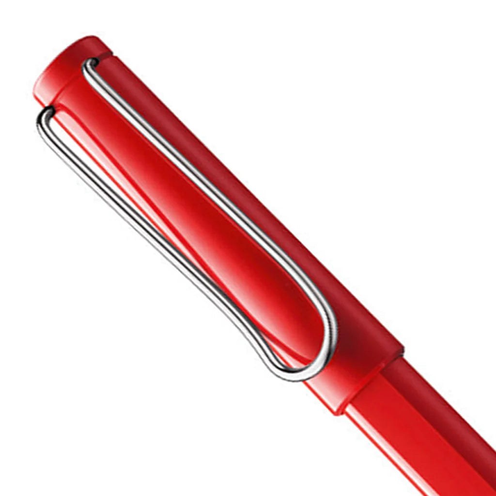 Lamy 016B Safari Red Bold Fountain Pen Broad