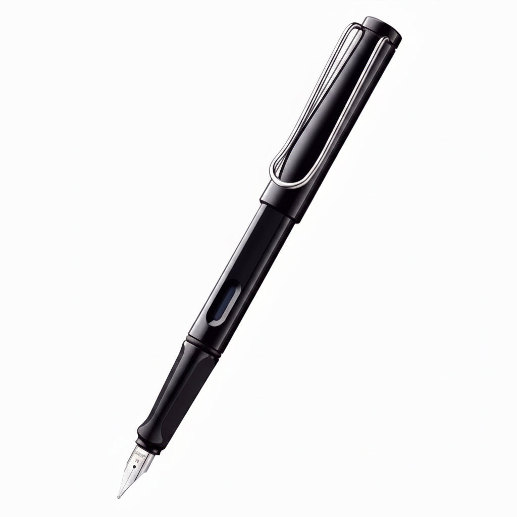 Lamy 019M Safari Black Medium Fountain Pen Medium