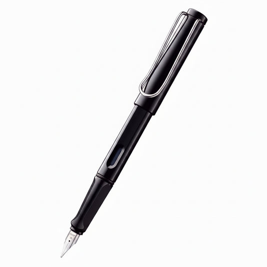 Lamy 019M Safari Black Medium Fountain Pen Medium