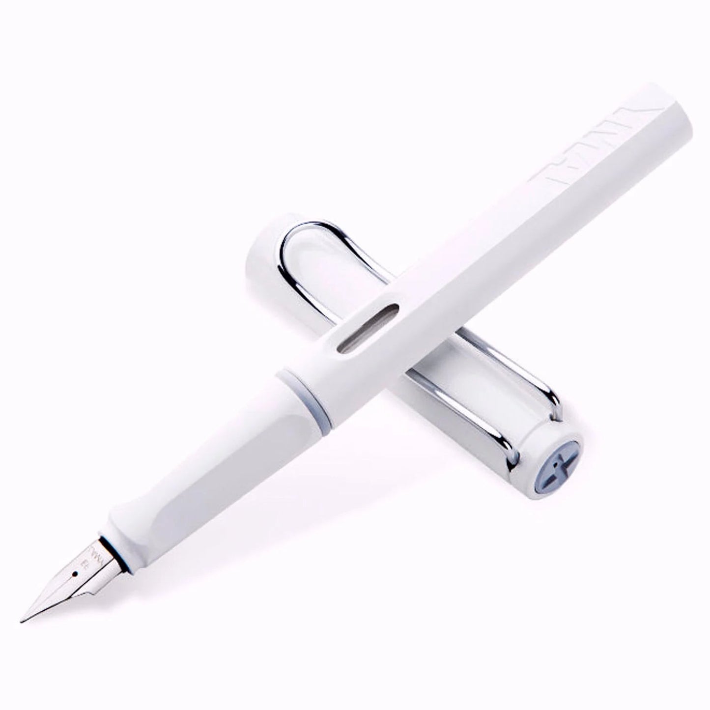 Lamy 019M Safari White Medium Fountain Pen Medium