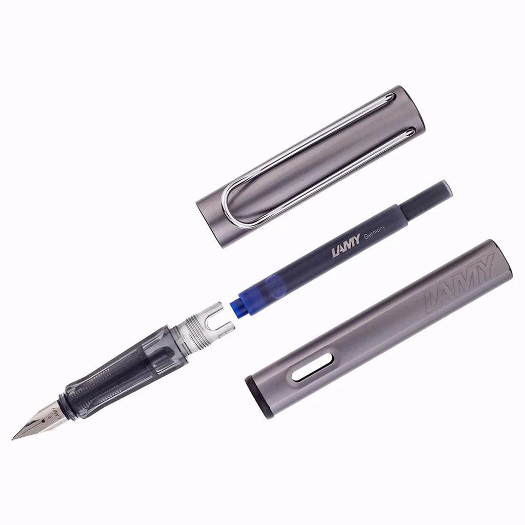 Lamy 026M Al-Star Graphite M Fountain Pen Medium