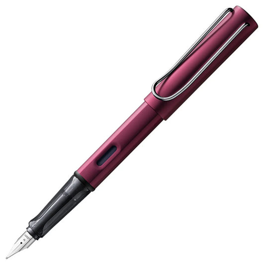 Lamy 029M Al-Star Black Purple M Fountain Pen Medium