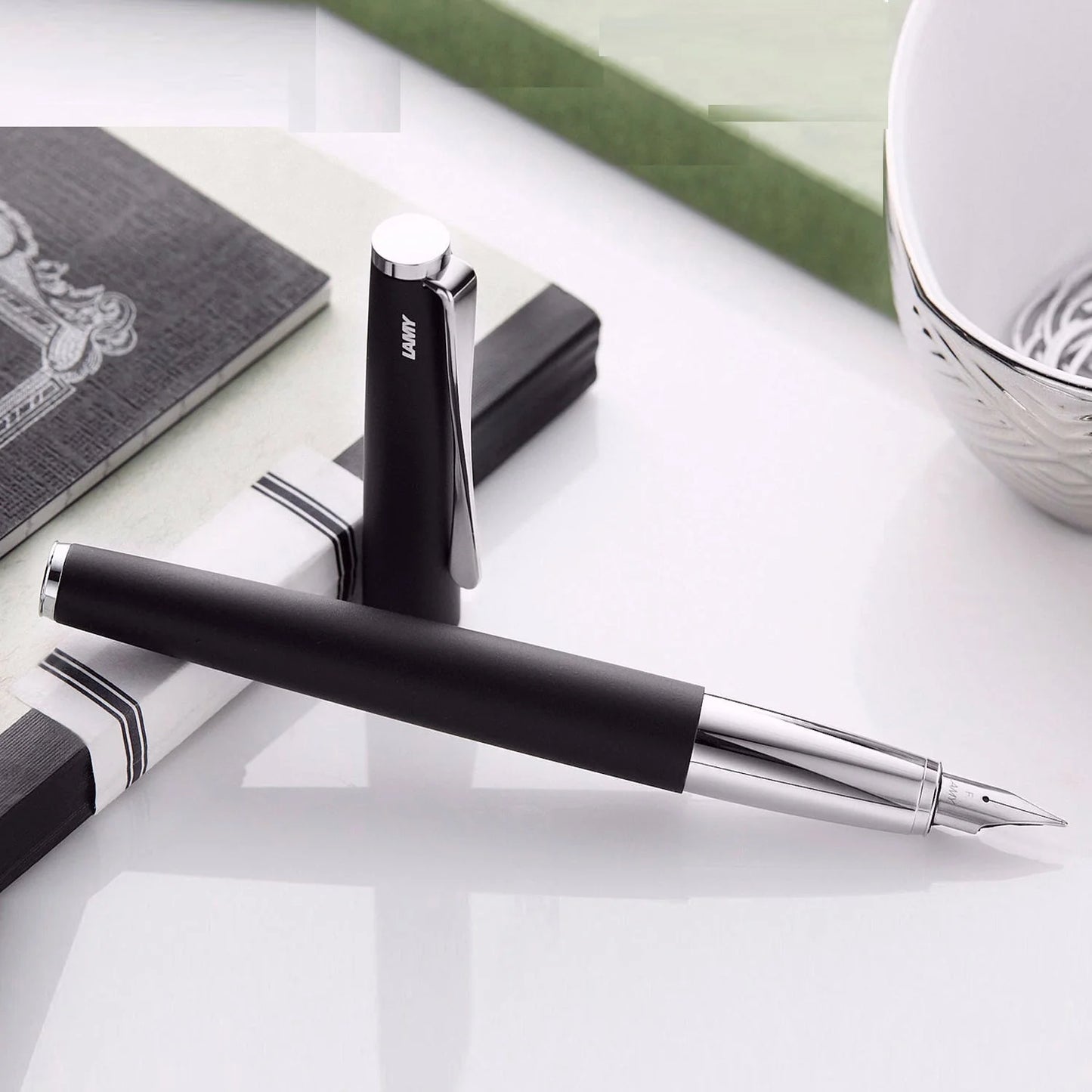 Lamy 067M Studio Matte Black Fountain Pen Medium