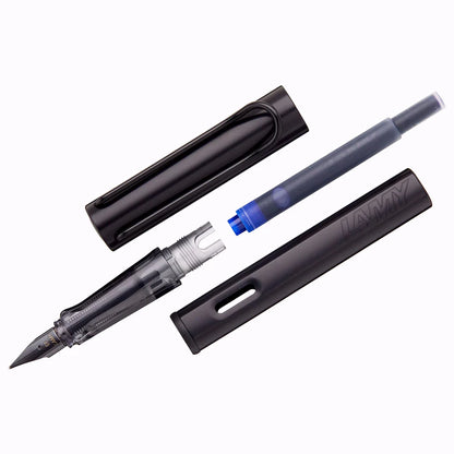 Lamy 071M Al-Star Black M Fountain Pen Medium