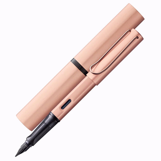 Lamy 076M Lx RAU Rose Gold Fountain Pen Medium