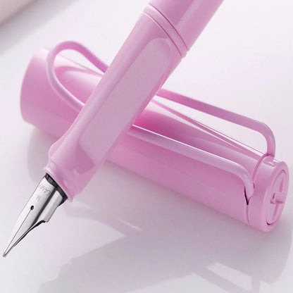 Lamy 0D2M Safari Light Rose Fountain Pen Medium