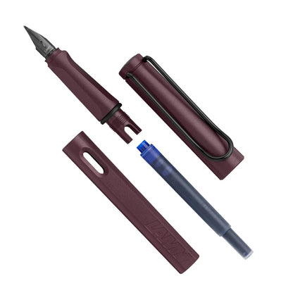 Lamy 0E3-M Safari Scarlet Medium Fountain Pen