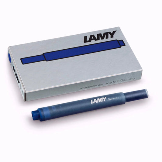 Lamy T10 Blue-Black Ink Cartridge (Pack of 5)