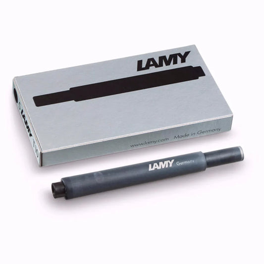 Lamy T10 Black Ink Cartridge (Pack of 5)