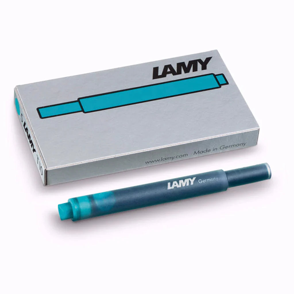 Lamy T10 Turquoise Cartridge (Pack of 5)