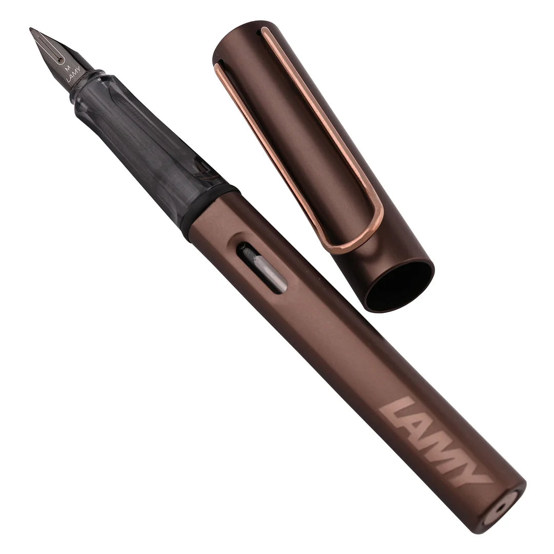 Lamy 090M Lx Marron Fountain Pen Medium