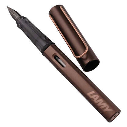 Lamy 090M Lx Marron Fountain Pen Medium