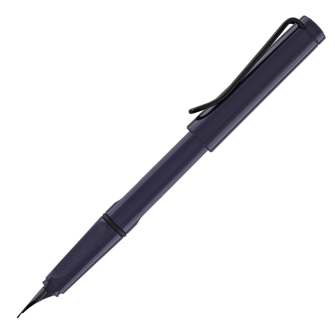 Lamy 0C7M Safari Meteora BL-BK Fountain Pen Medium
