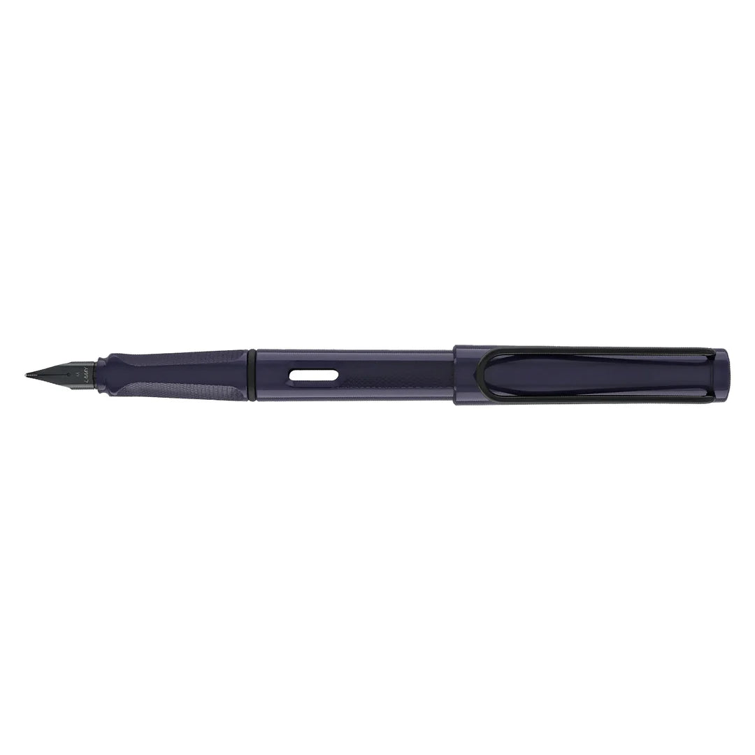 Lamy 0C7M Safari Meteora BL-BK Fountain Pen Medium