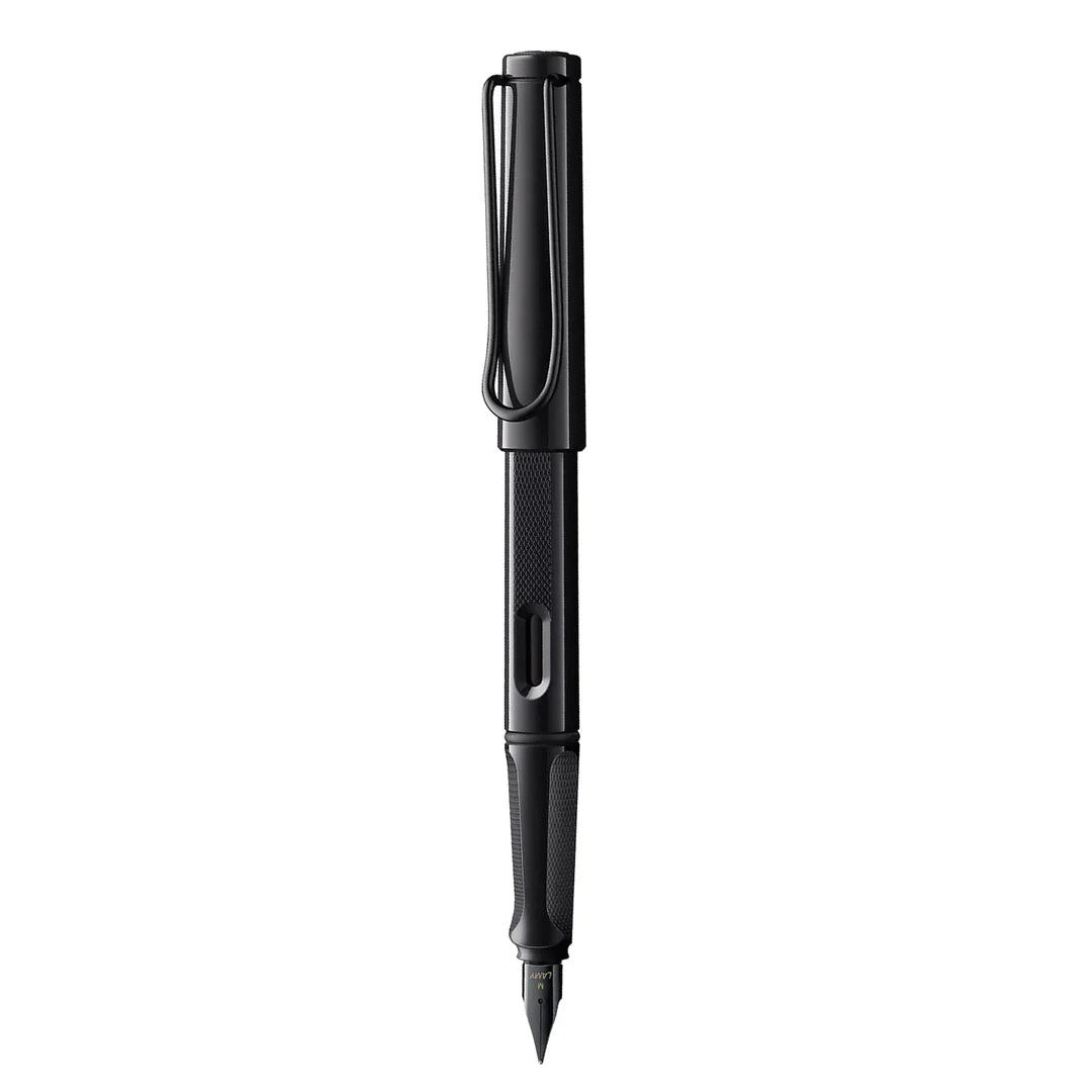 Lamy 0C6M Safari Meteorite Black Fountain Pen Medium