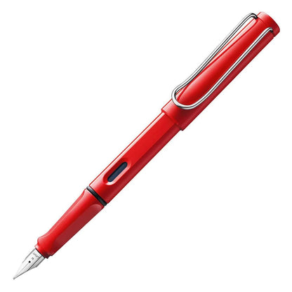 Lamy 016M Safari Red Medium Fountain  PenMedium